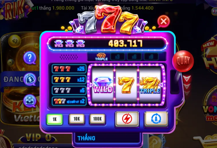 Phân Tích Thuật Toán Vận Hành Và Xác Suất Trúng Thưởng Minigame 777 Tại RikVip