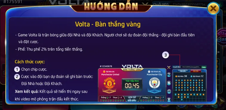Phân Tích Cơ Chế Mô Phỏng Số Học Tại Minigame Volta Bàn Thắng Vàng Tại RikVip